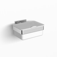 Контейнер настенный с крышкой Langberger Alster D11973A пластик/хром