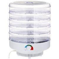 Сушилка для овощей Ветерок 5 поддонов+повышенная производительность прозрачная гофра