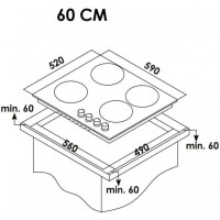 Встраиваемая электрическая варочная панель Schaub Lorenz SLK MY6SC1