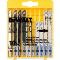 Набор пилок DeWalt HCS/HSS 10шт (DT 2294)