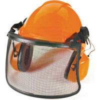 Каска Parts to Be в комплекте с наушниками и щитком (SE378