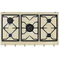 Встраиваемая газовая варочная панель Smeg SRV896POGH