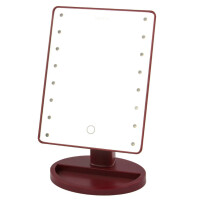 Зеркало косметическое Marta MT-2654 бордовый гранат