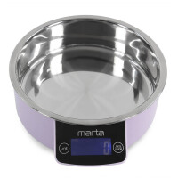Весы кухонные Marta MT-1647 лиловый аметист