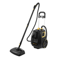 Пароочиститель Kitfort КТ-933 черный/оранжевый