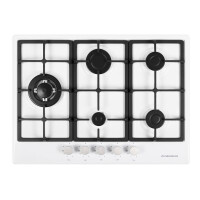 Встраиваемая газовая варочная панель Maunfeld EGHE.75.33 CW/G