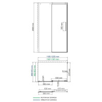 Душевой уголок WasserKraft Alme 15R07
