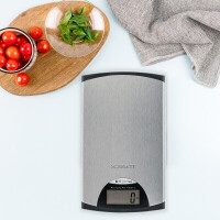 Весы кухонные Scarlett SC-KS57P97 серебристый/черный