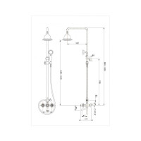 Душевая система Timo SX-1190