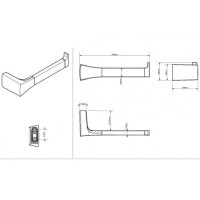 Бумагодержатель Sonia 131884