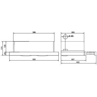 Встраиваемая вытяжка Weissgauff Tel 500 X