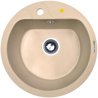 Кухонная мойка Zigmund & Shtain Kreis 505F топленое молоко