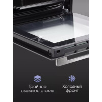 Встраиваемый электрический духовой шкаф Zigmund & Shtain E 145 S