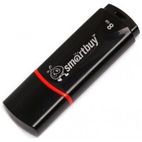 Флеш-диск Smartbuy Crown 8GB black