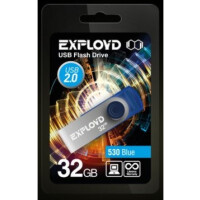 Флэш-накопитель Exployd 32GB 530 синий