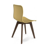 Стул Sheffilton SHT-S42 бежевый/темный орех