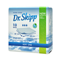 Пеленки Dr. Skipp 60*60 см 10 шт