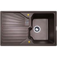 Кухонная мойка Zigmund & Shtain Kaskade 800 швейцарский шоколад