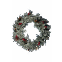 Венок Новогодний Beatrees Lesnoy 76см (FECO02G-WSA30/RD)