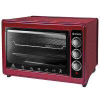 Мини-печь Delta D-0123 бордовый