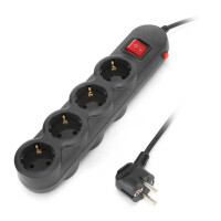 Сетевой фильтр Supra SF-7-ES-1.8M black