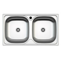 Кухонная мойка Zigmund & Shtain Rechteck 780D.8 linen