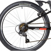Велосипед Novatrack 24AHV.PRIME.13BK20 черный