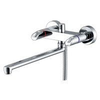 Смеситель для ванны WasserKraft Lossa 1202L хром