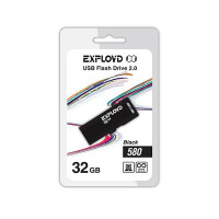 Флэш-накопитель Exployd 32GB-580-черный