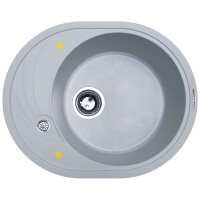 Кухонная мойка Zigmund & Shtain Kreis OV 575 млечный путь