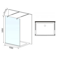 Walk-in WeltWasser WW 400 100 H 2