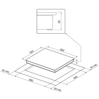 Встраиваемая индукционная варочная панель Graude IK 60.1