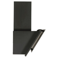 Каминная вытяжка Elikor Аметист S4 60П-700-Э4Д черный/тонированный