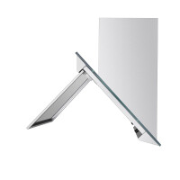 Каминная вытяжка Maunfeld Gloria 60 нержавеющая сталь/прозрачное стекло