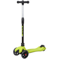 Самокат-кикборд Novatrack RainBow 135PRO.RAINBOW.LM20 лимонный