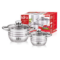 Набор кастрюль Lara Sonata LR02-101