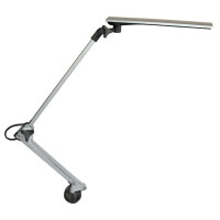 Светильник настольный Трансвит SIRIUSC16C/SL серебристый/черный