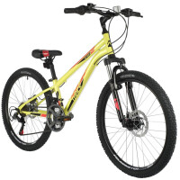 Велосипед Novatrack 24SH18SD.ACTION.11GN21 зеленый