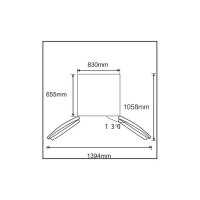 Холодильник Korting KNFM 81787 GB