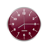 Часы настенные Centek СТ-7100 Red