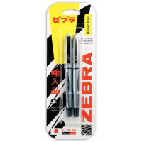 Ручка-роллер Zebra Zeb- Roller BE & DX5 игловидный черный