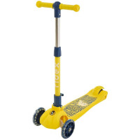 Самокат Ridex 3-х колесный Wave, 120/90 мм желтый/серый