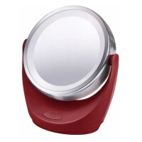Зеркало косметическое Marta MT-2647 красный рубин