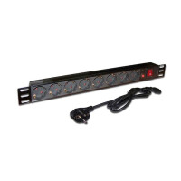 Блок распределения питания Lanmaster TWT-PDU19-10A8P-1.8