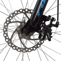 Велосипед Foxx 24 AZTEC D синий, сталь, размер 12