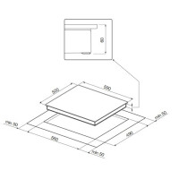 Встраиваемая индукционная варочная панель Graude IK 60.0 KEL