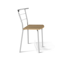 Стул Sheffilton SHT-S53 дуб бел./ал.метал