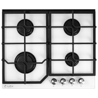 Встраиваемая газовая варочная панель Lex GVG 642 WH