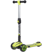 Самокат-кикборд Novatrack 120CGP.RAINBOW.LM20 лимонный