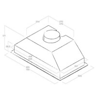 Встраиваемая вытяжка Jetair Viera GR/A/72